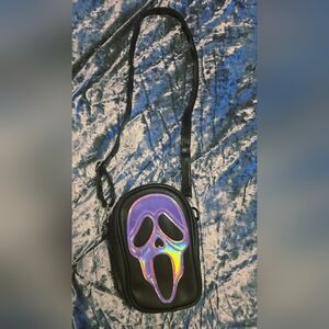 Holographic Ghost Face Crossbody Bag